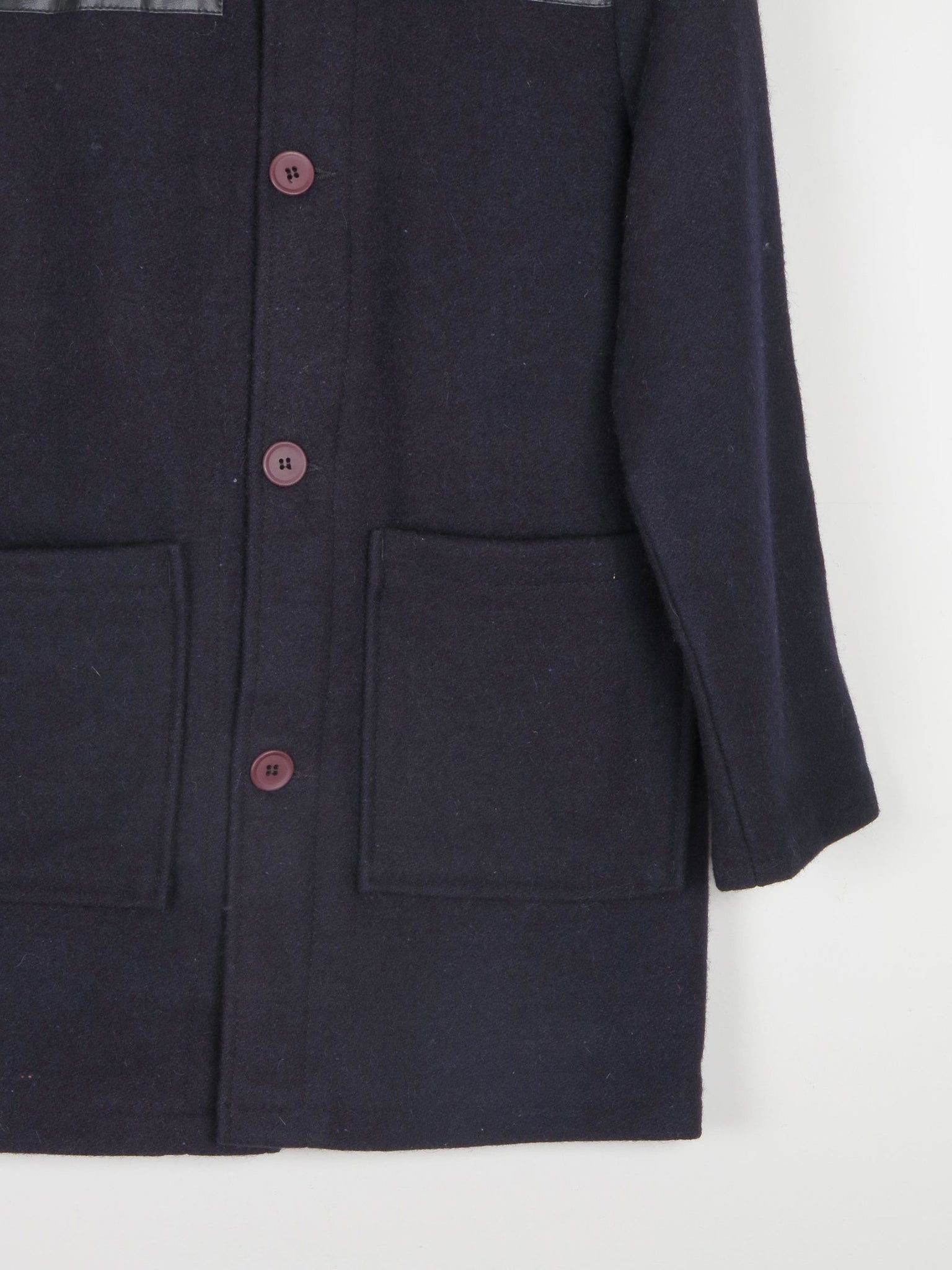 Men's Vintage Classic Navy Donkey Jacket S - The Harlequin