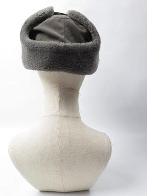 Men's Green Vintage Army Tapper Hat M - The Harlequin