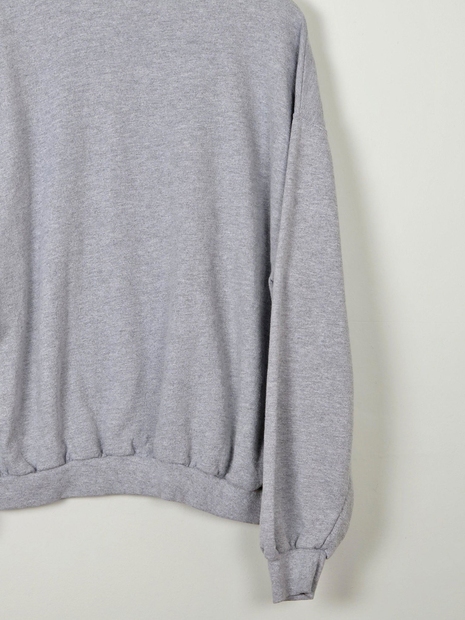 Men's Grey Vintage Nascar Sweatshirt L/XL - The Harlequin