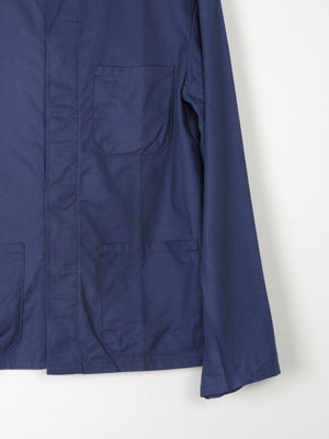 Men's Indigo Blue Vintage Work Jacket S - The Harlequin