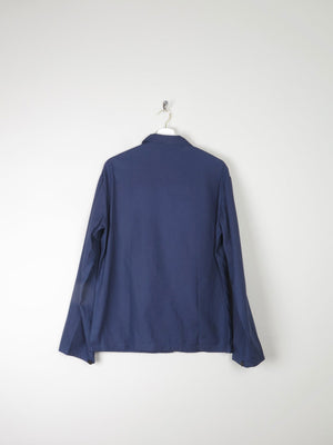 Men's Indigo Blue Vintage Work Jacket S - The Harlequin