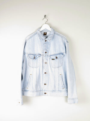 Men’s Lee Vintage Light Blue Denim Jacket M - The Harlequin