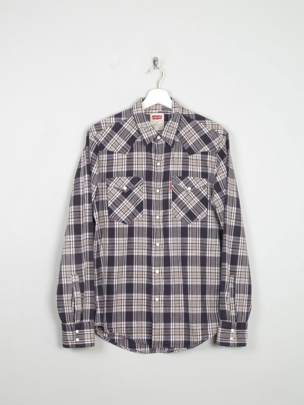 Men's Levi's Vintage Style Western Shirt M - The Harlequin