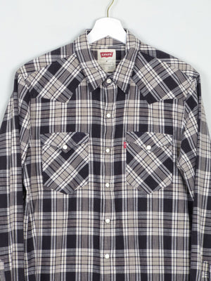 Men's Levi's Vintage Style Western Shirt M - The Harlequin