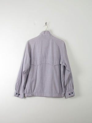 Men's Blue Check Vintage Musingwear Penguin Check Harrington Jacket L - The Harlequin