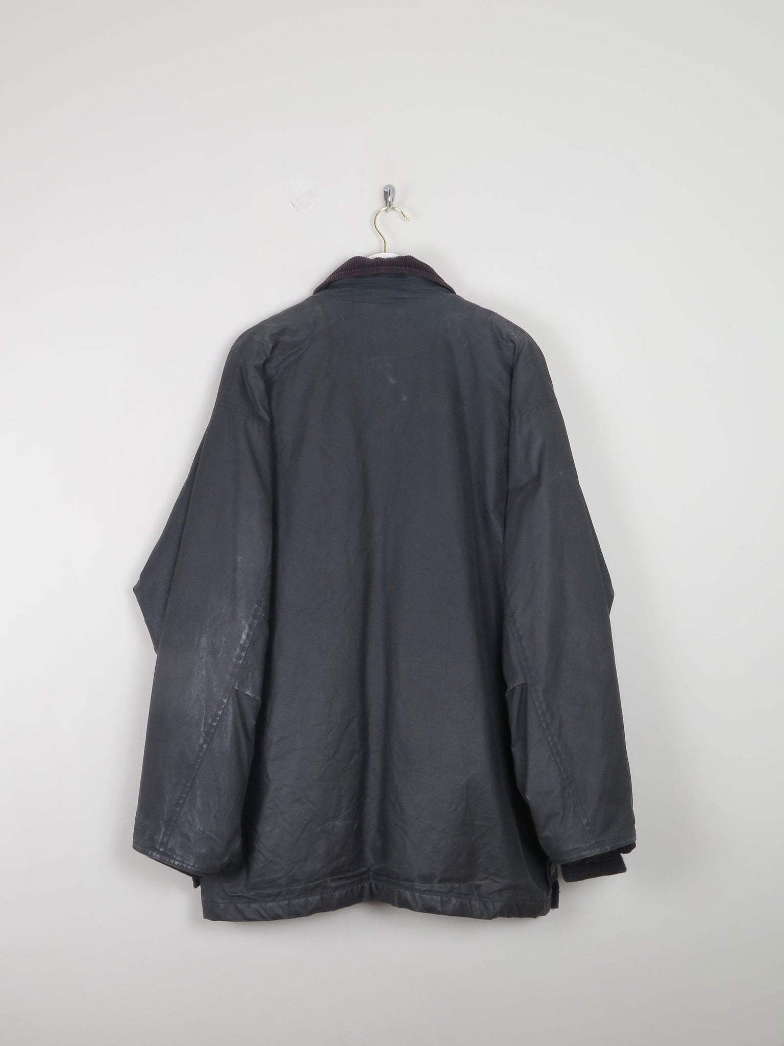 Men's Navy Vintage Wax Jacket XL - The Harlequin