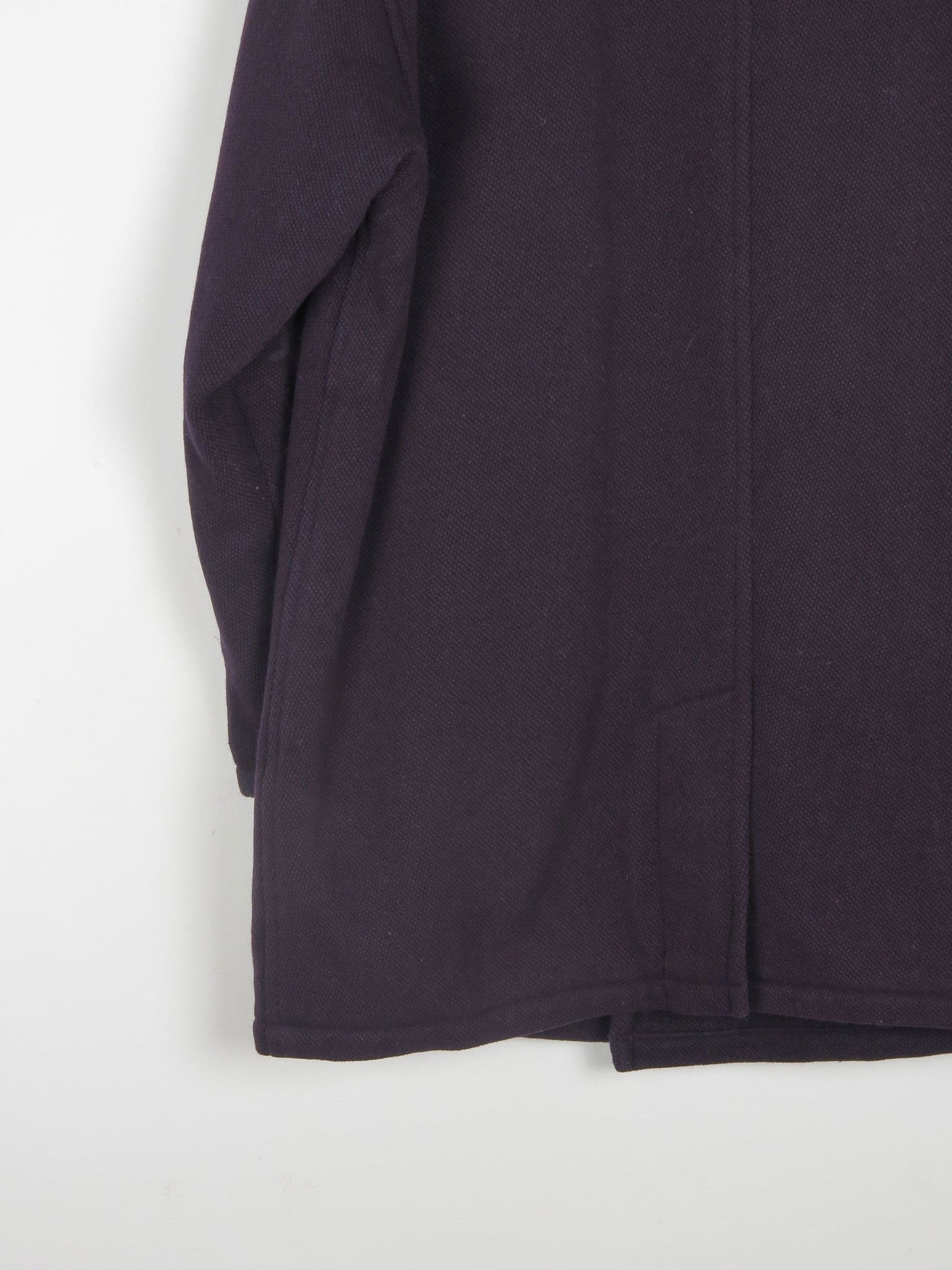 Men's Vintage Navy Wool 3/4 Double Breasted Vintage Coat L/XL - The Harlequin