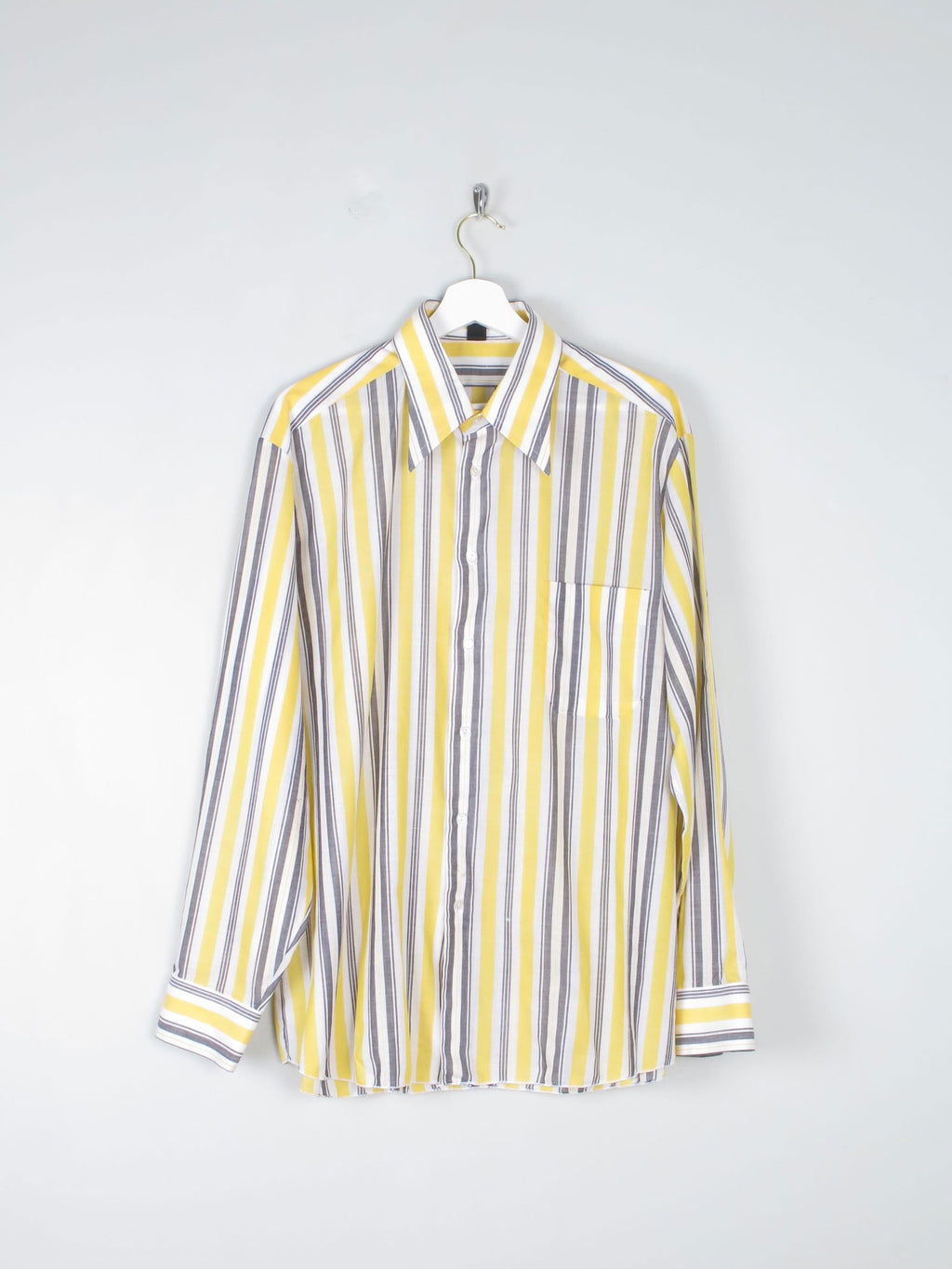 Men's Striped Vintage Shirt XL - The Harlequin