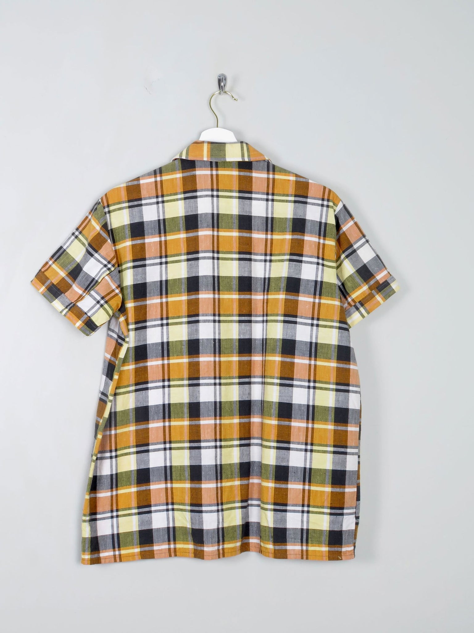 Men's Vintage 1950s Check Shirt S - The Harlequin