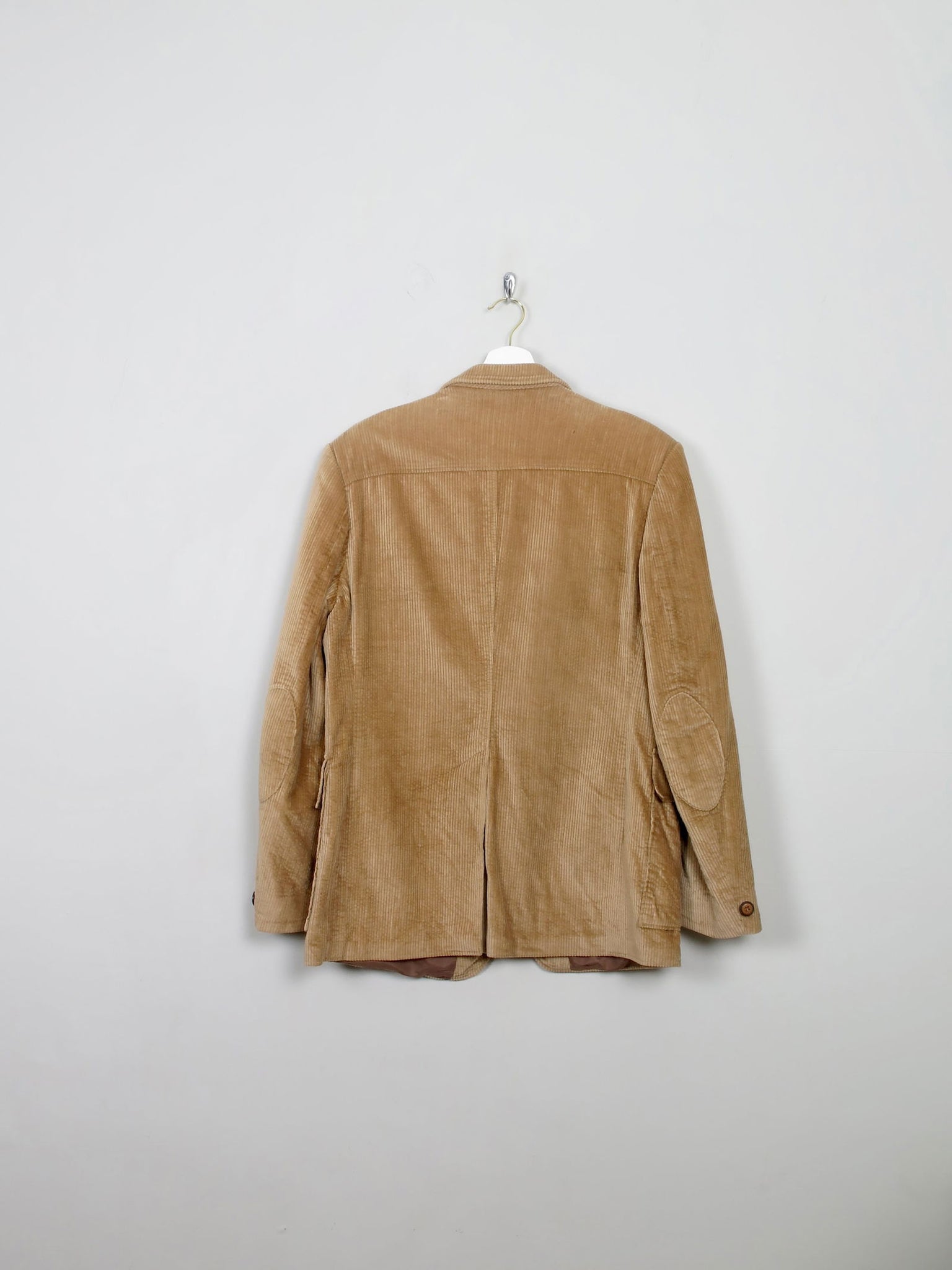 Men's Vintage 1970s Corduroy Tan Jacket M - The Harlequin