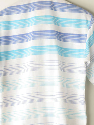 Men’s Vintage 1970s Short Sleeved Shirt S/M - The Harlequin