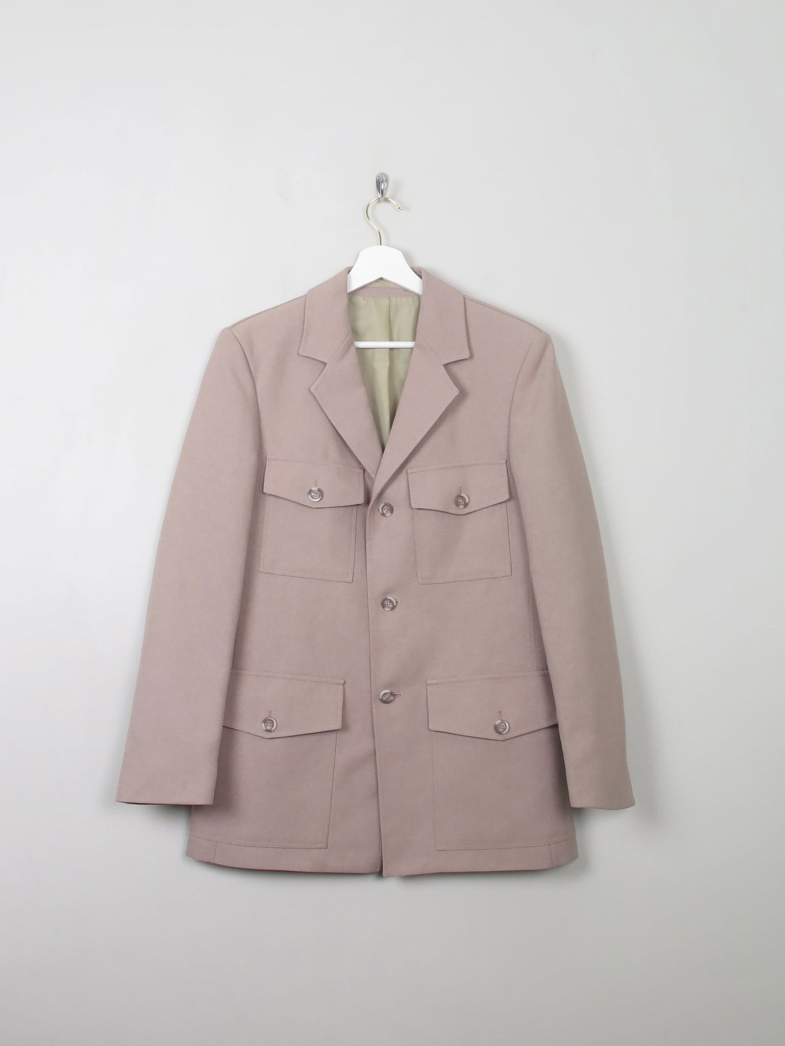 Men's Vintage 70s Safari Jacket 38" - The Harlequin