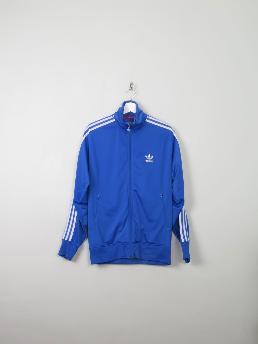Men's Vintage Adidas Blue Track Jacket M - The Harlequin