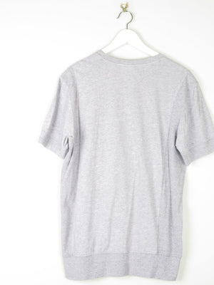 Men's Vintage Adidas Grey T-shirt L - The Harlequin