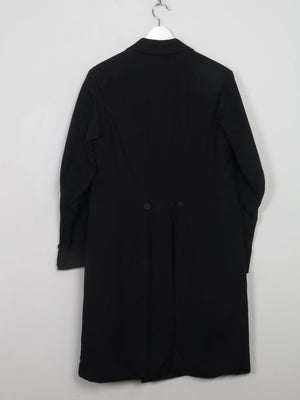 Men's Vintage Black Mourning Coat 40"/M - The Harlequin