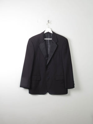 Men's Vintage Black Tuxedo Dinner Jacket M 40" - The Harlequin