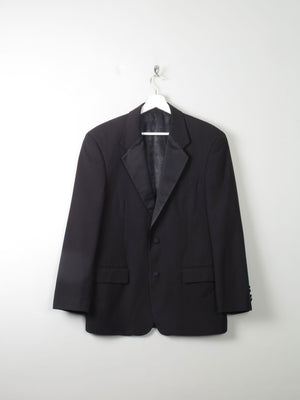 Men's Vintage Black Tuxedo Dinner Jacket M 40" - The Harlequin