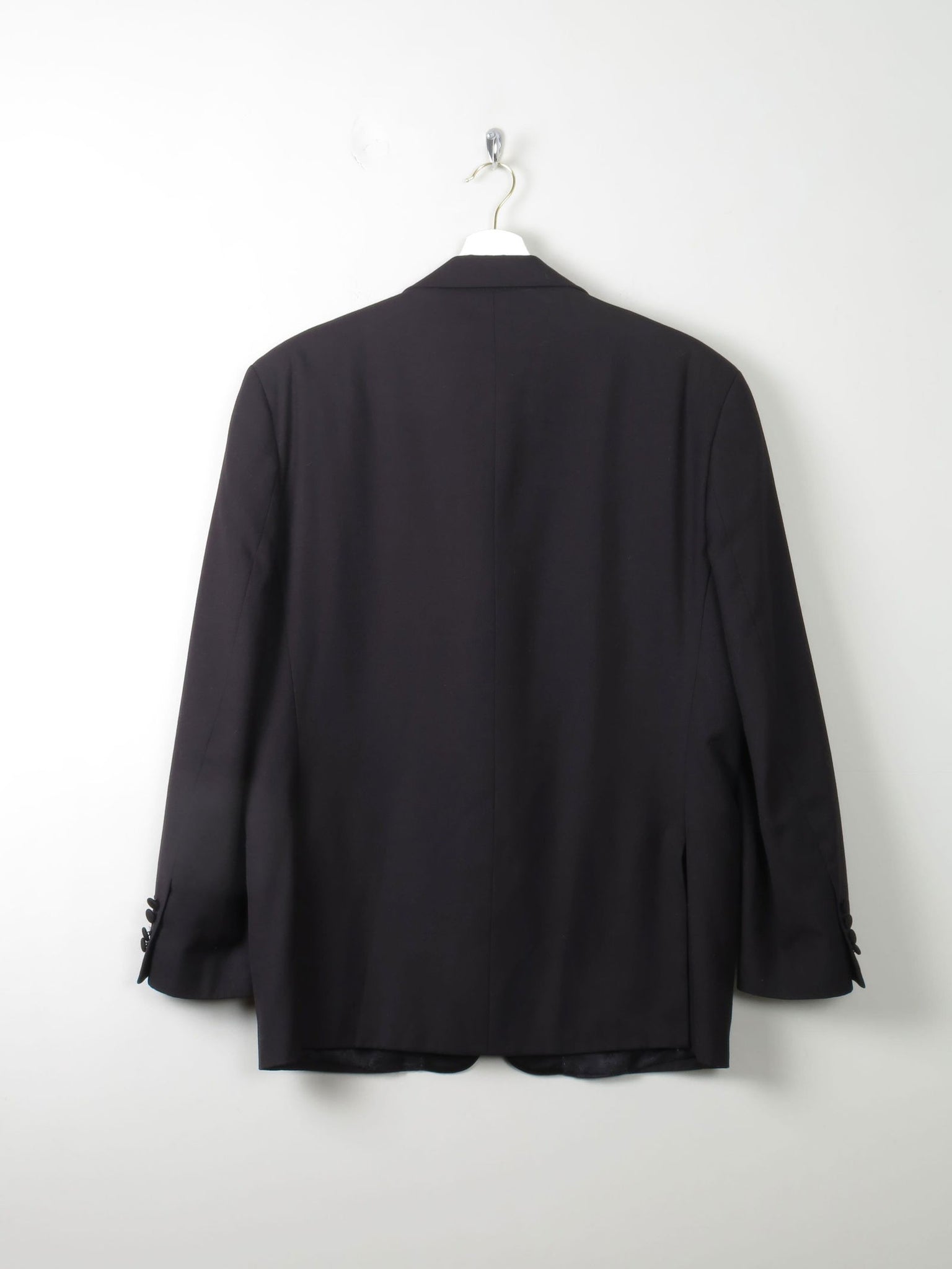 Men's Vintage Black Tuxedo Dinner Jacket M 40" - The Harlequin
