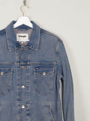 Men's Vintage Blue Denim Jacket Wrangler L - The Harlequin
