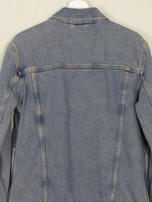 Men's Vintage Blue Denim Jacket Wrangler L - The Harlequin