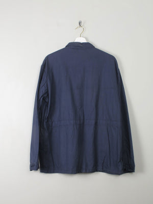 Men's Vintage Blue Work Jacket L - The Harlequin