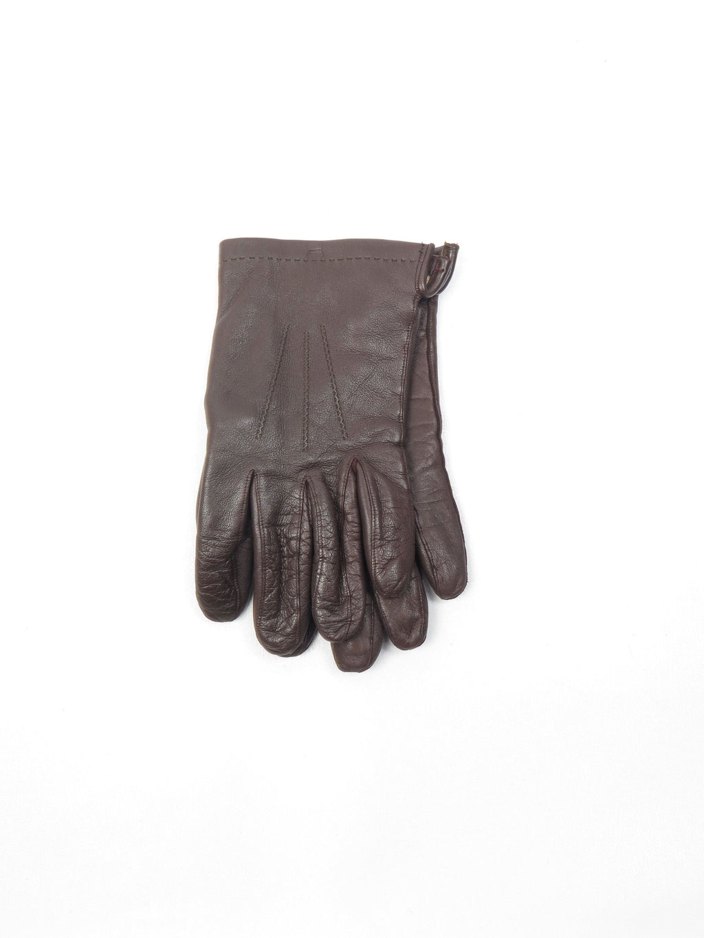 Men’s Vintage Brown Leather Gloves *8 3/4* - The Harlequin