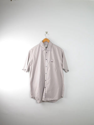Men's Vintage Calvin Klein Khaki Shirt L - The Harlequin