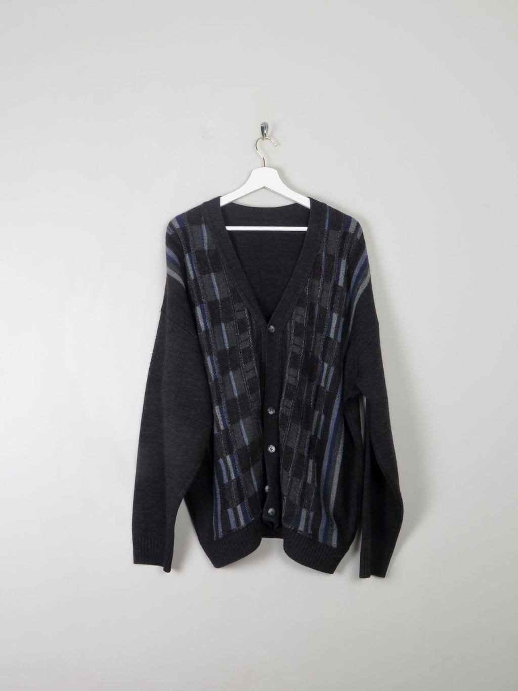 Men's Vintage Cardigan XL - The Harlequin