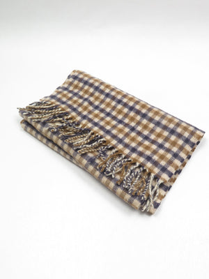 Men's Vintage Cashmere Aquascutum Scarf - The Harlequin