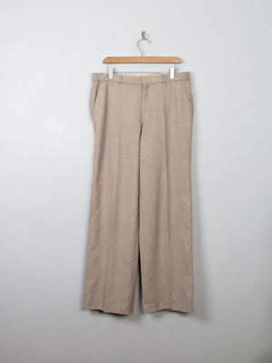 Men's Vintage Cream Linen Suit 42" - The Harlequin