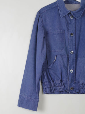 Men's Vintage Denim Bomber Jacket XS/S - The Harlequin