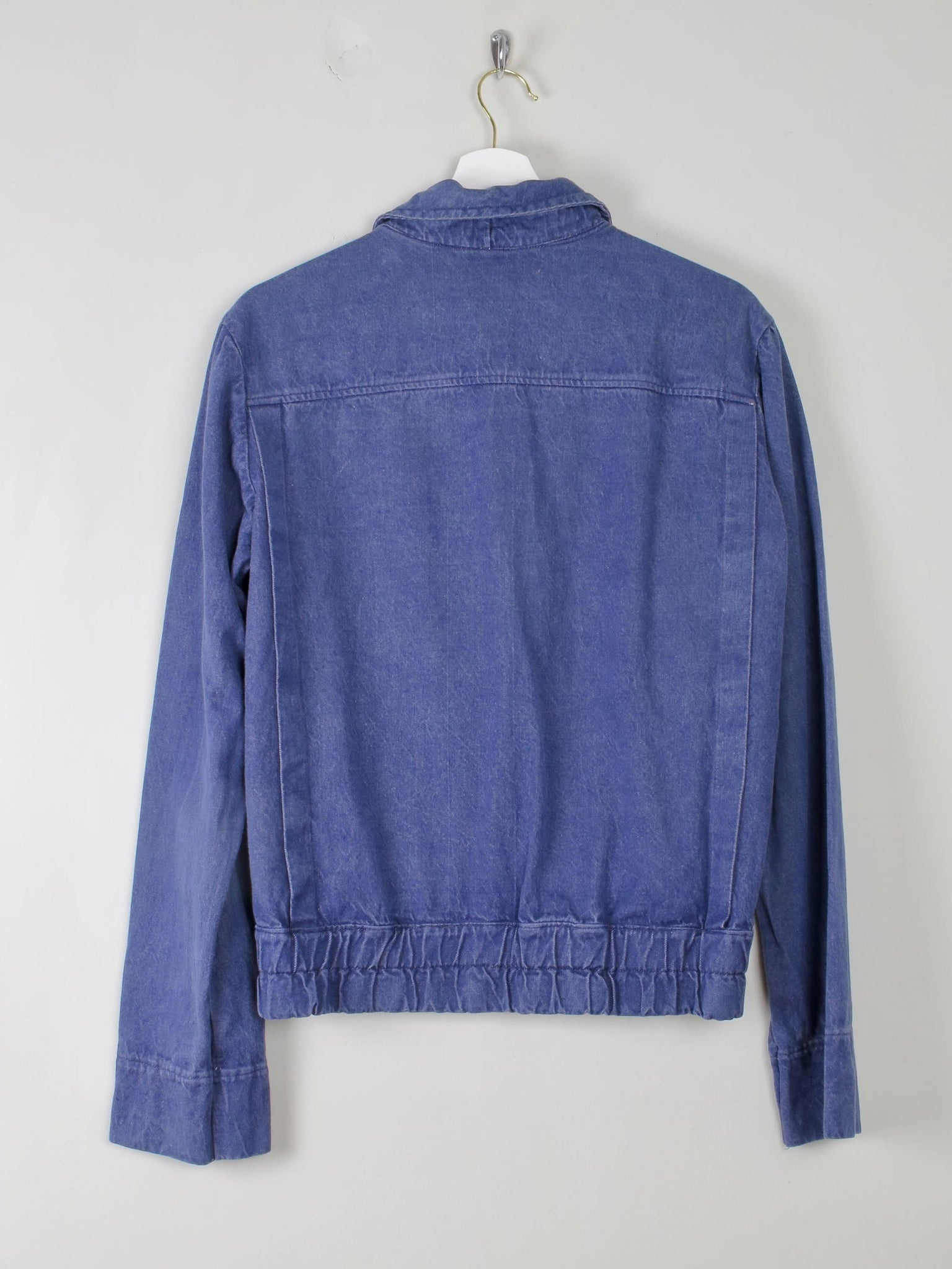 Men's Vintage Denim Bomber Jacket XS/S - The Harlequin