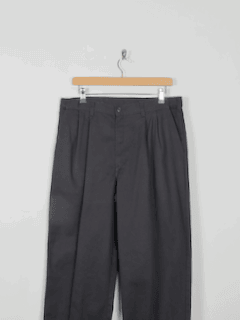 Men's Vintage Dickies Trousers Black 34W 32L - The Harlequin