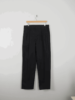 Men's Vintage Dickies Trousers Black 34W 32L - The Harlequin