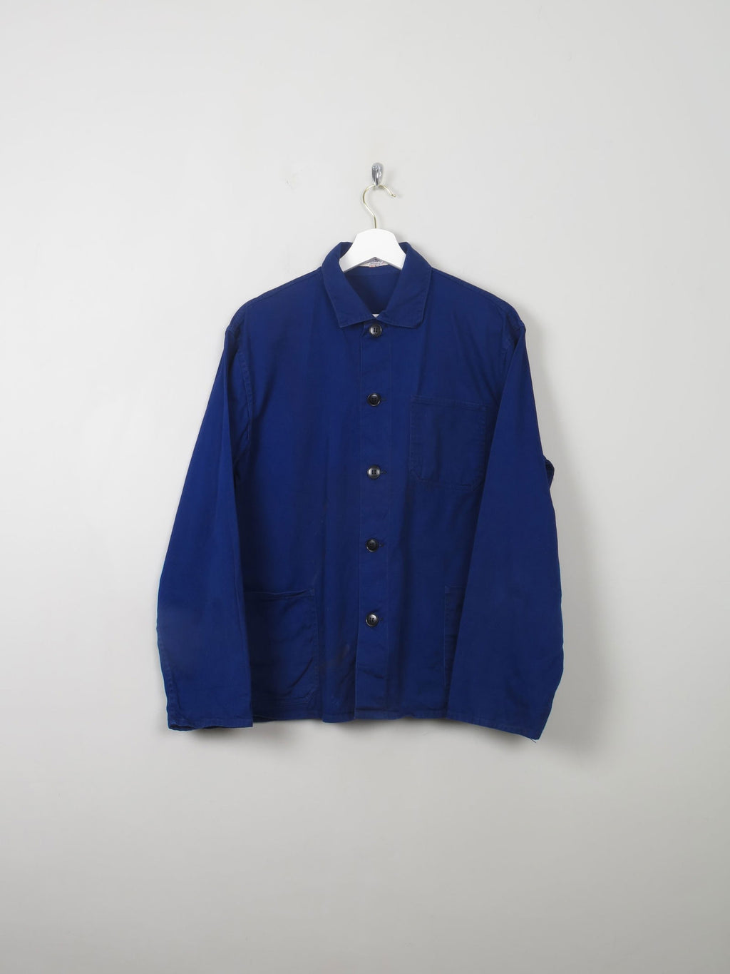 Men's Vintage Electric Blue Work Jacket S/M - The Harlequin