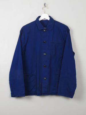 Men's Vintage Electric Blue Work Jacket S/M - The Harlequin