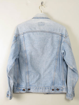 Men's Vintage Faded Blue Denim Levi's Jacket S - The Harlequin
