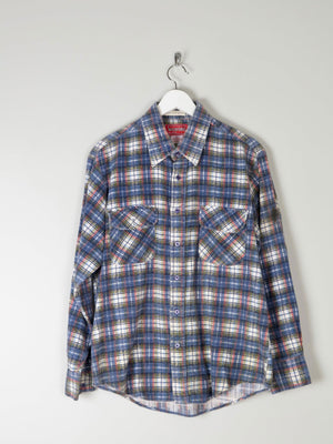 Men's Vintage Flannel Shirt M - The Harlequin