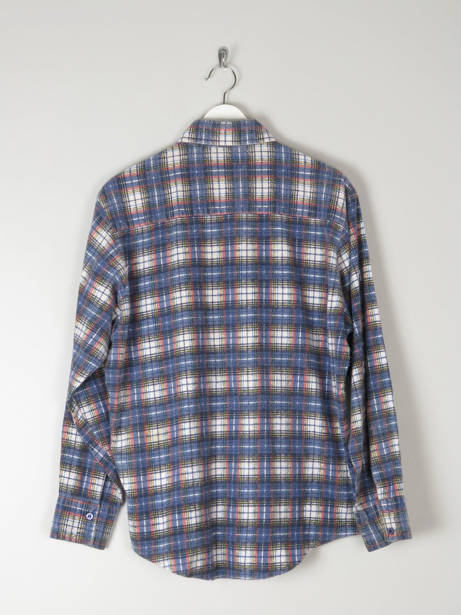 Men's Vintage Flannel Shirt M - The Harlequin