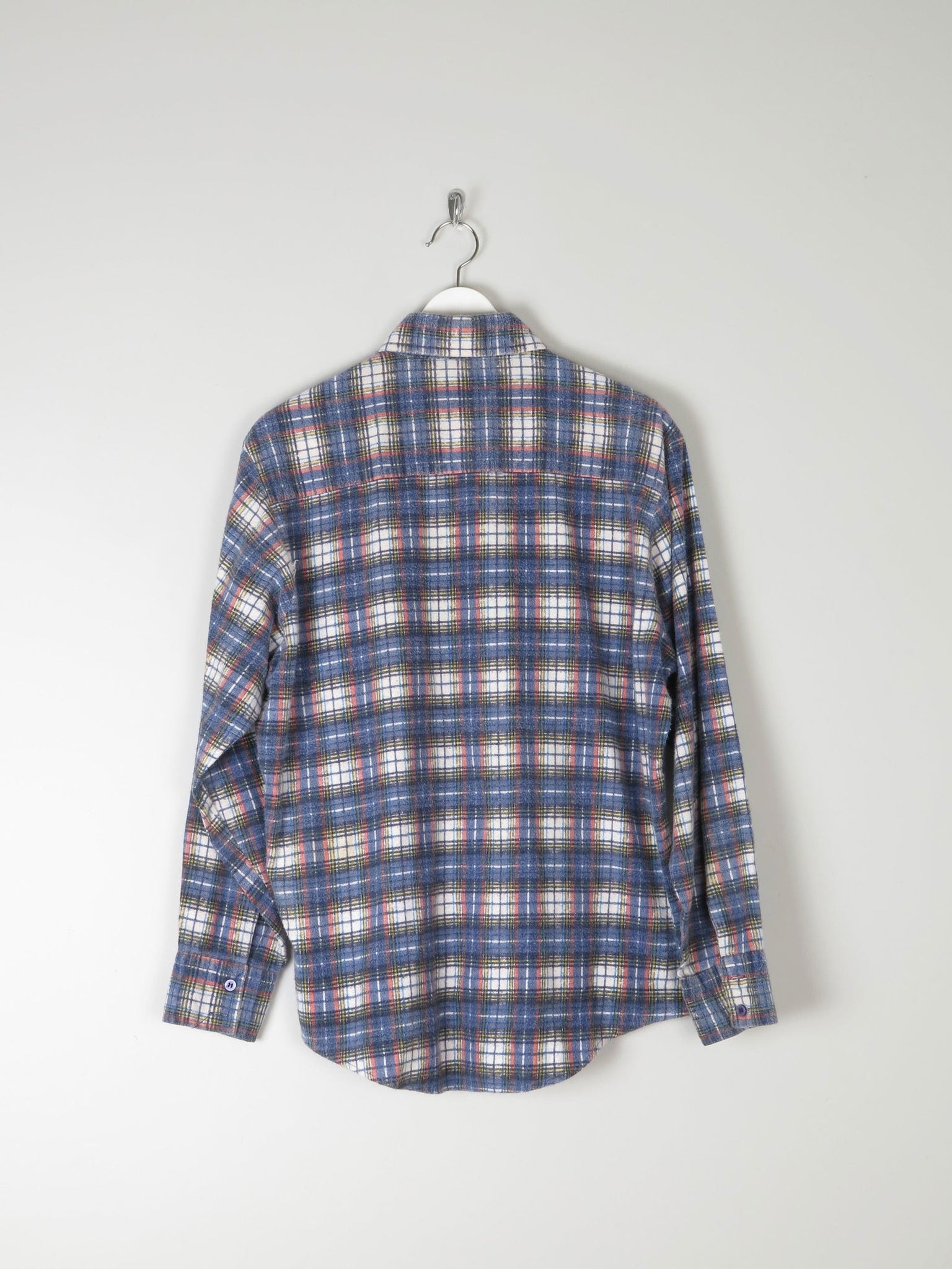 Men's Vintage Flannel Shirt M - The Harlequin