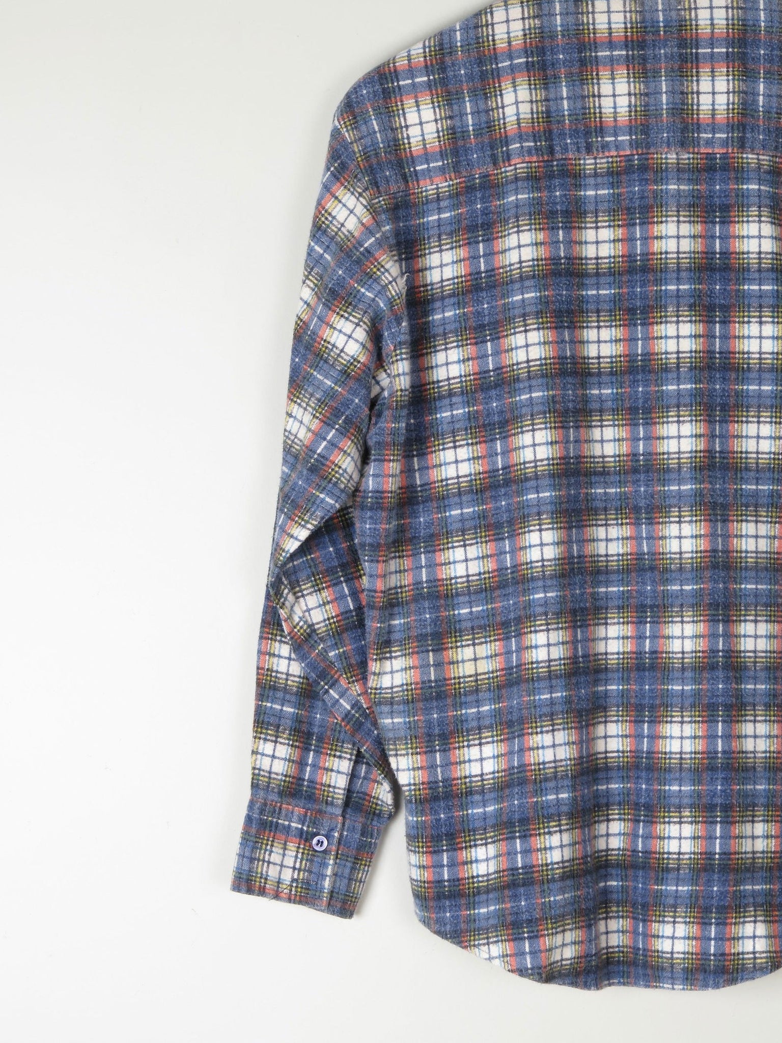 Men's Vintage Flannel Shirt M - The Harlequin