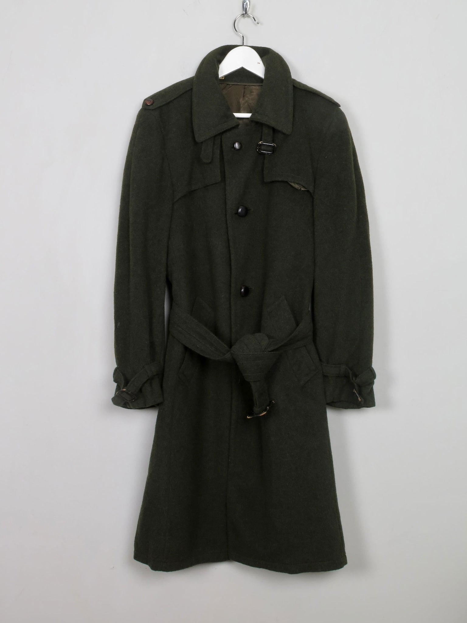 Men's Vintage Green Austrian Coat 38" - The Harlequin