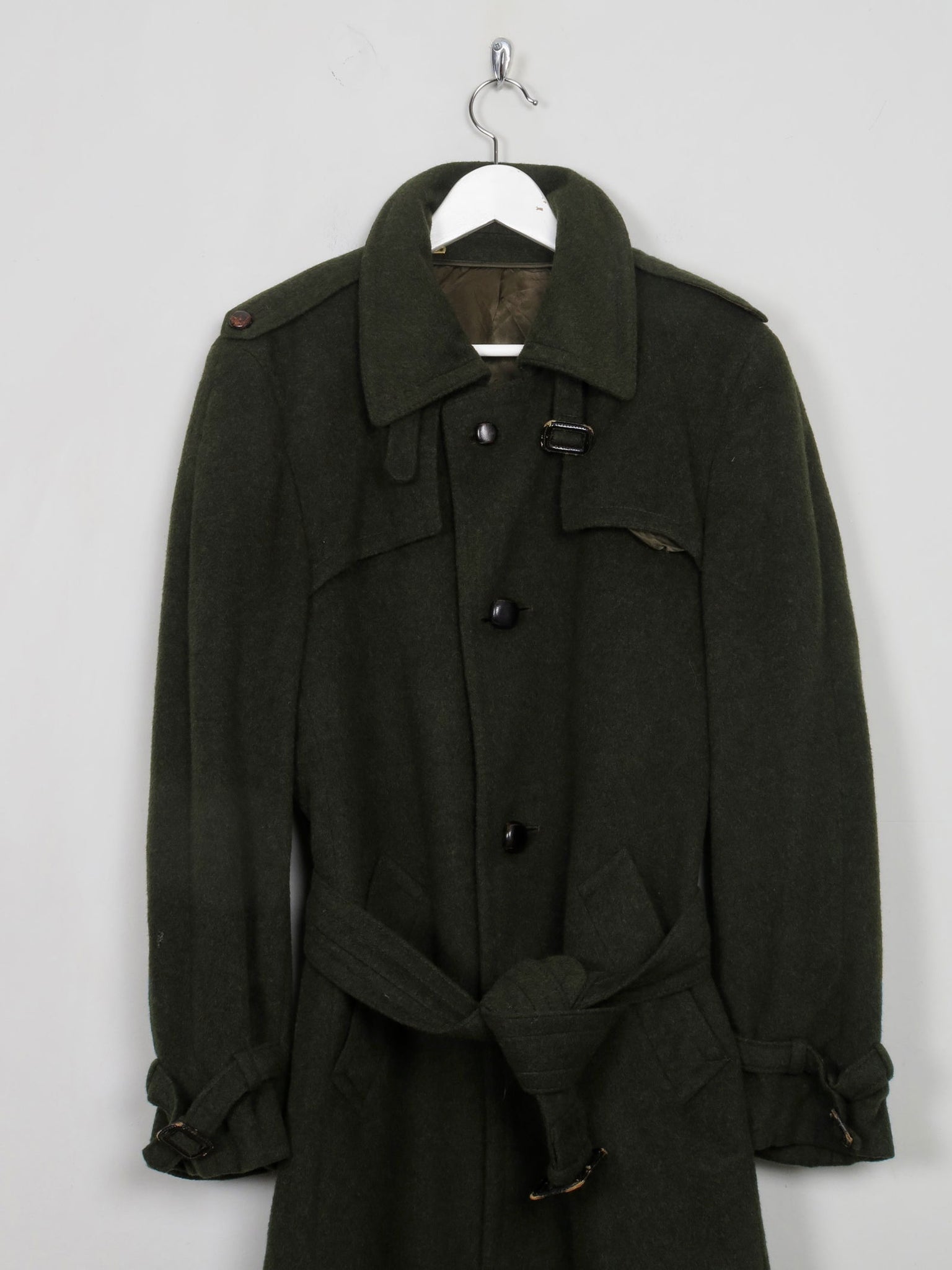 Men's Vintage Green Austrian Coat 38" - The Harlequin