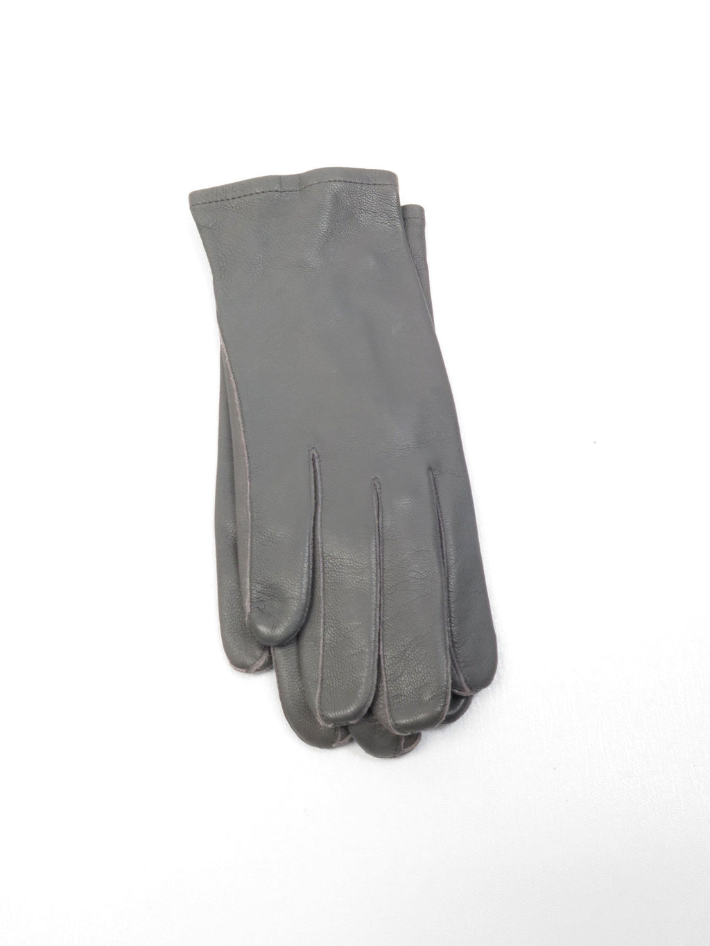 Men’s Vintage Grey Leather Gloves *8* - The Harlequin