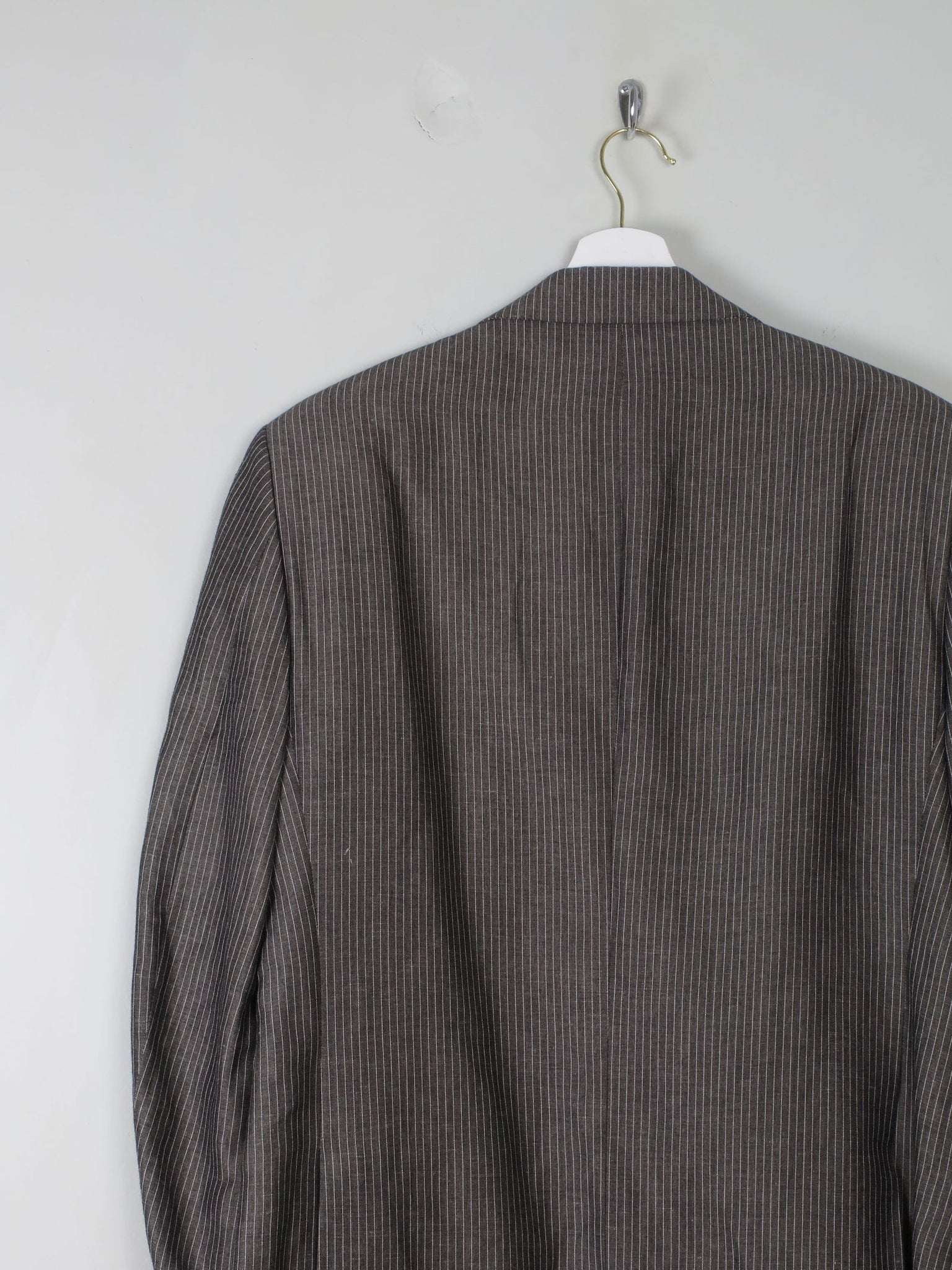 Men's Vintage Grey Remus Linen Mix Jacket 38" - The Harlequin