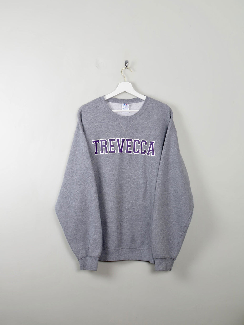 Men's Vintage Grey Trevecca Russell Athletic Sweatshirt L/XL - The Harlequin