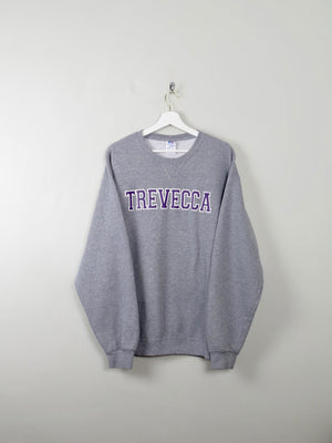 Men's Vintage Grey Trevecca Russell Athletic Sweatshirt L/XL - The Harlequin