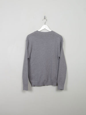 Men's Vintage Grey Wool Cardigan XS/S - The Harlequin