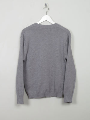 Men's Vintage Grey Wool Cardigan XS/S - The Harlequin
