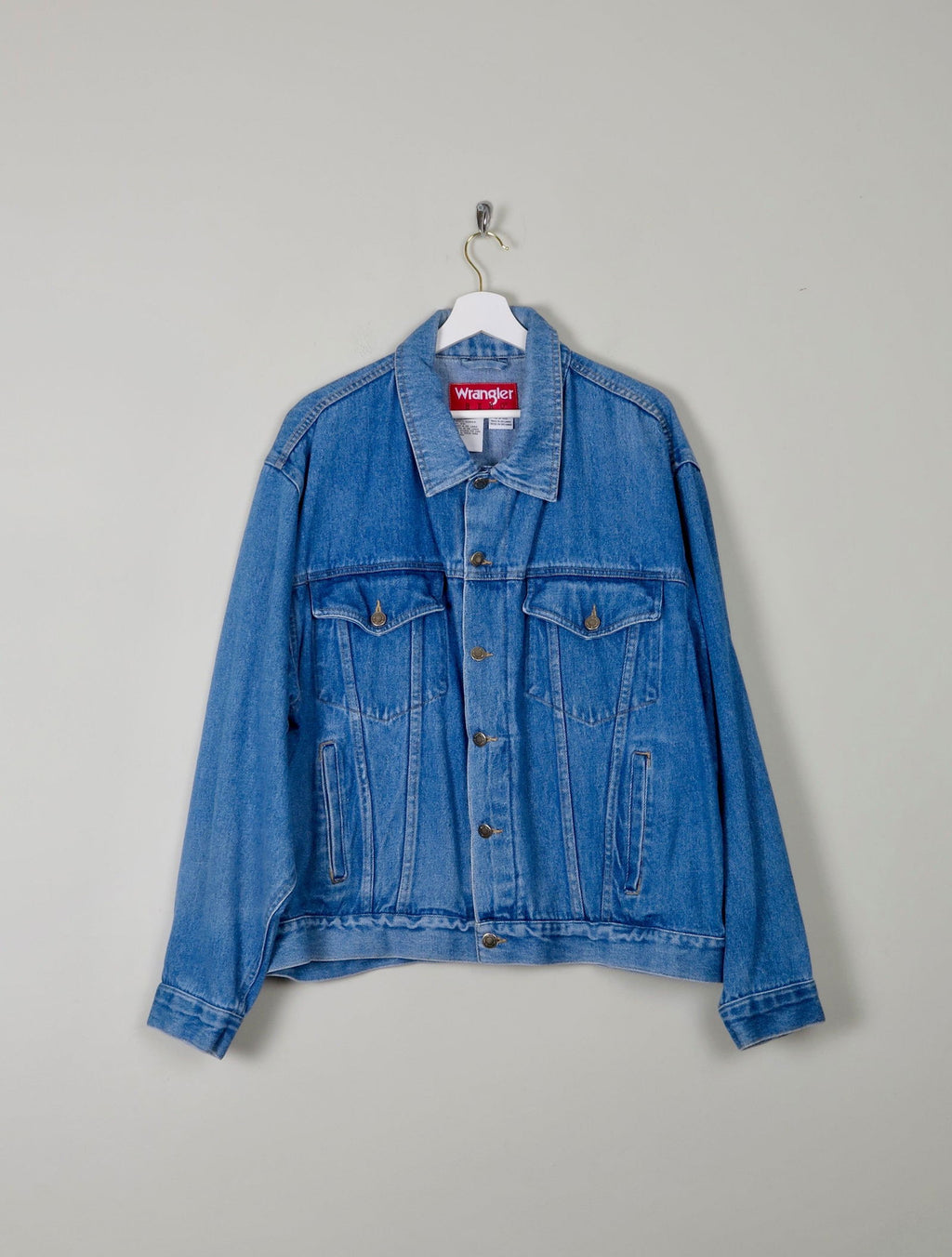 Men's Vintage Hero Wrangler Denim Jacket XL - The Harlequin